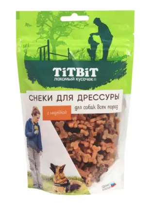 Купить titbit лакомство для собак всех пород снеки для дрессуры с кроликом