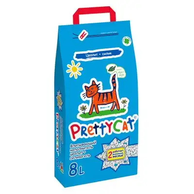 Купить pretty cat наполнитель для кошек впитывающий с алоэ