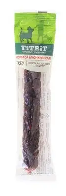 Купить titbit Золотая коллекция лакомство для собак колбаса Мюнхенская