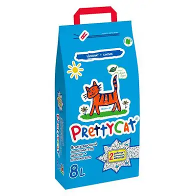 Pretty Cat наполнитель для кошек впитывающий с алоэ