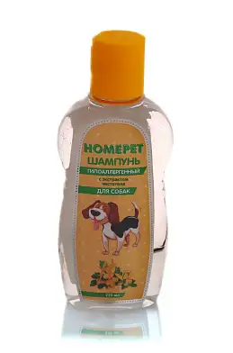 Homepet шампунь для собак гипоаллергенный с экстрактом чистотела